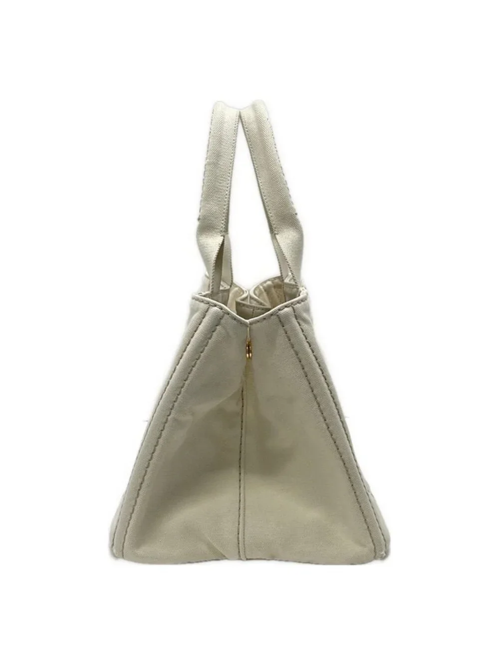 Prada Tote Canapa White